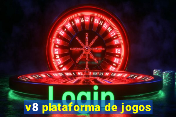 v8 plataforma de jogos
