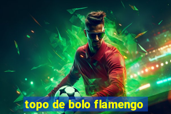 topo de bolo flamengo