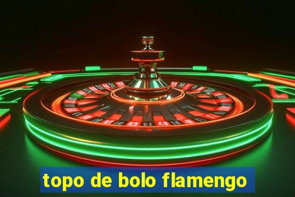 topo de bolo flamengo