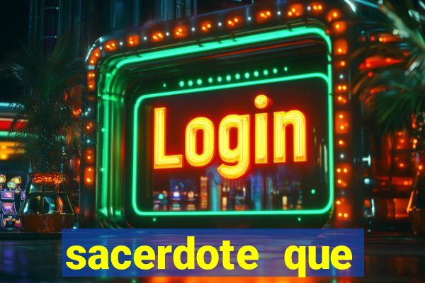 sacerdote que morreu no santo dos santos