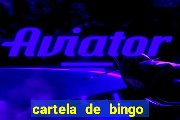 cartela de bingo 75 para imprimir