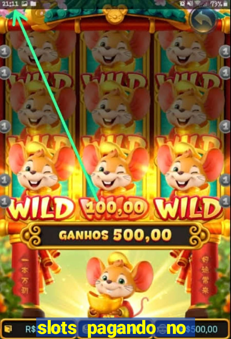 slots pagando no cadastro saque free 2024