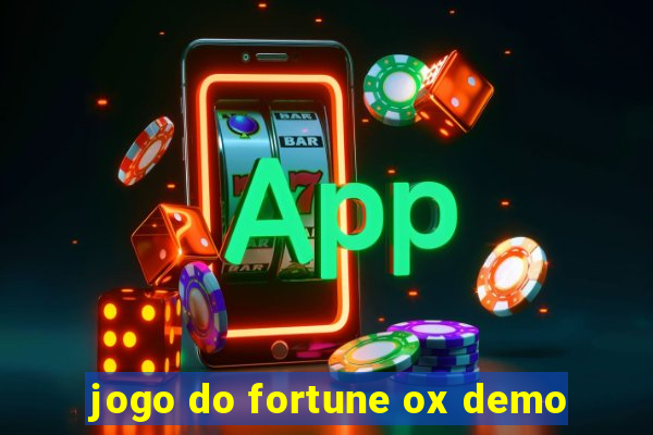 jogo do fortune ox demo