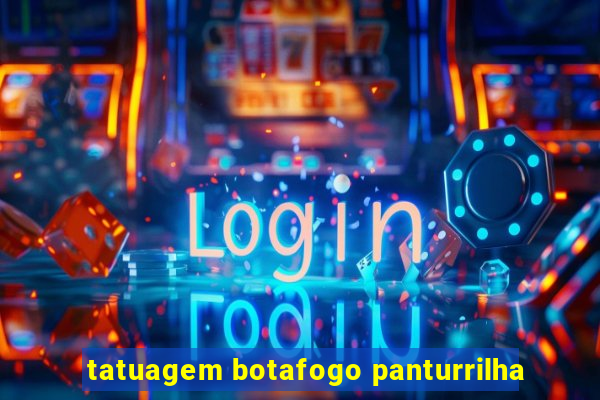 tatuagem botafogo panturrilha