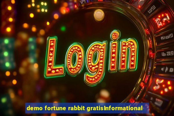 demo fortune rabbit gratisInformational