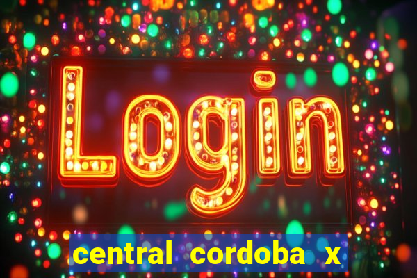 central cordoba x estudiantes palpite