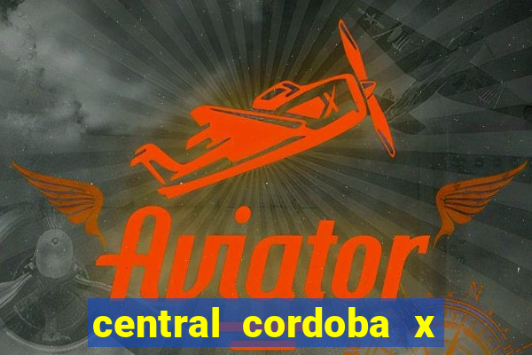 central cordoba x estudiantes palpite