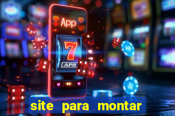 site para montar escalação de time