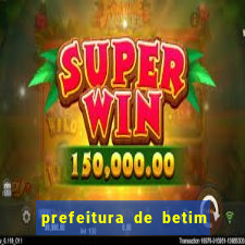 prefeitura de betim - contracheque
