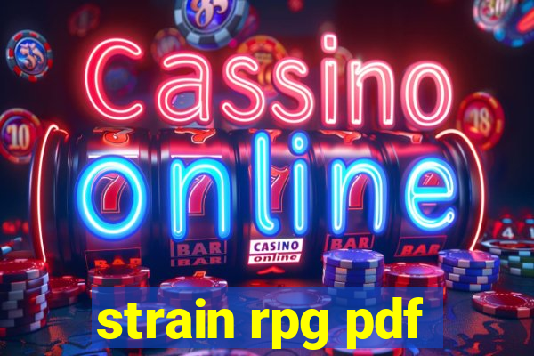 strain rpg pdf