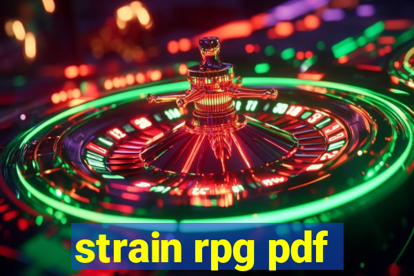 strain rpg pdf