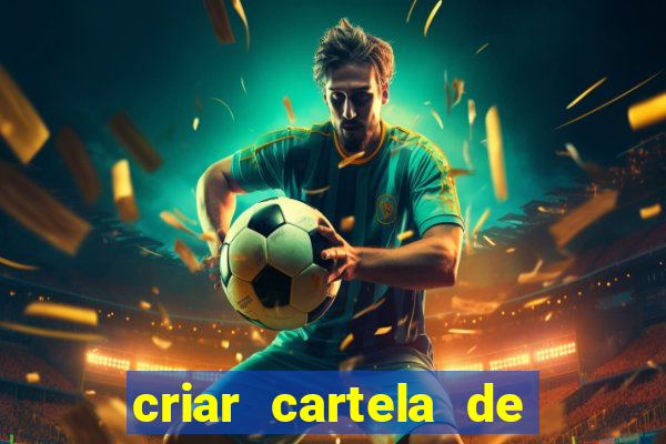 criar cartela de bingo no word