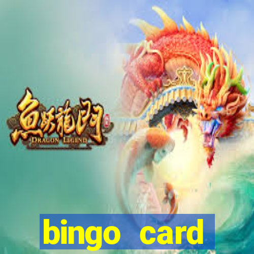 bingo card generator with pictures