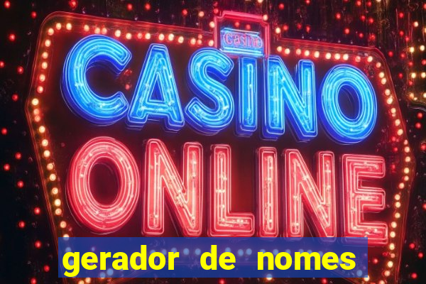 gerador de nomes de guerra