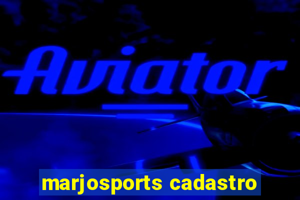 marjosports cadastro