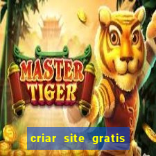 criar site gratis de jogos