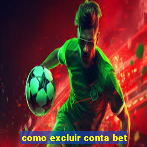 como excluir conta bet