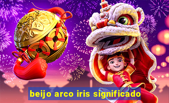 beijo arco iris significado