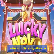 beijo arco iris significado