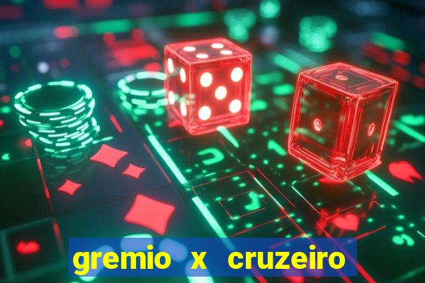 gremio x cruzeiro ao vivo hd