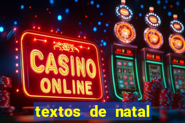 textos de natal para imprimir
