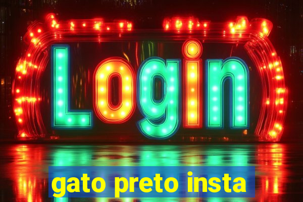 gato preto insta
