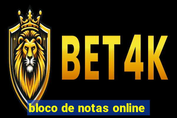 bloco de notas online