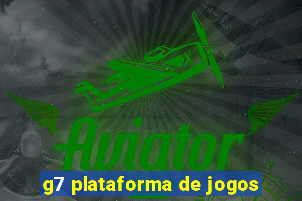 g7 plataforma de jogos