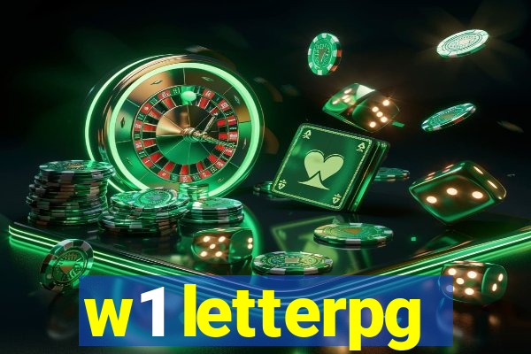 w1 letterpg