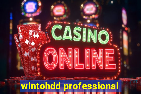 wintohdd professional