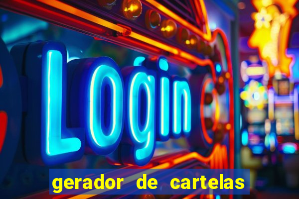 gerador de cartelas de bingo 1 a 99