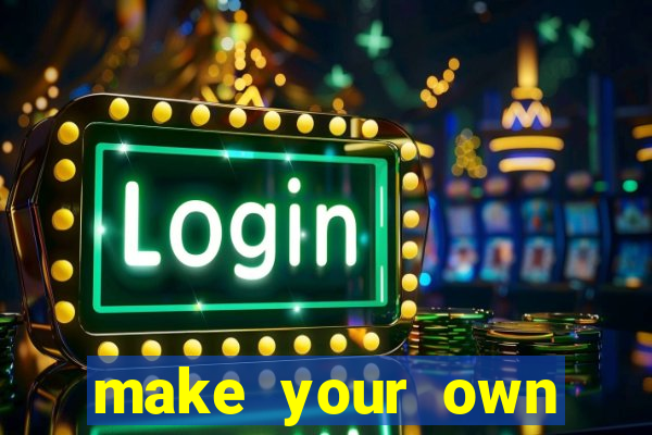 make your own bingo app