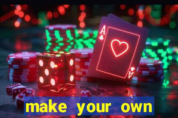 make your own bingo app