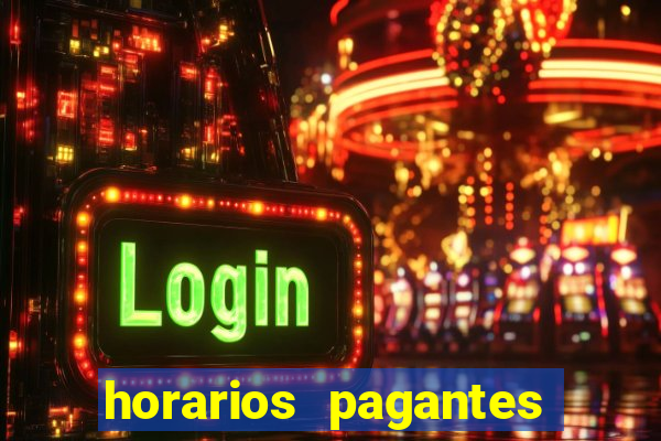horarios pagantes esporte da sorte