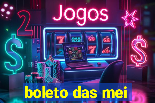 boleto das mei