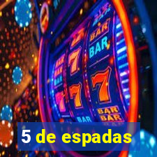 5 de espadas