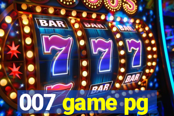 007 game pg