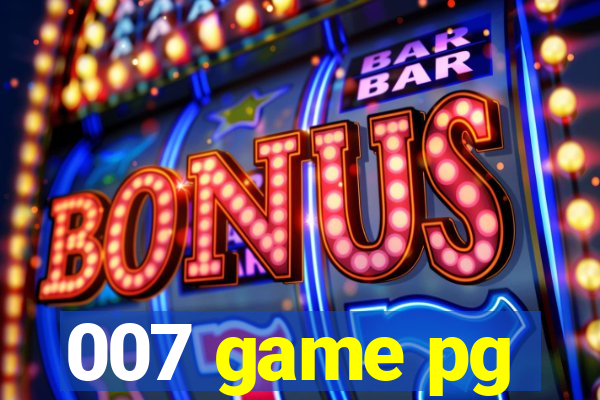 007 game pg