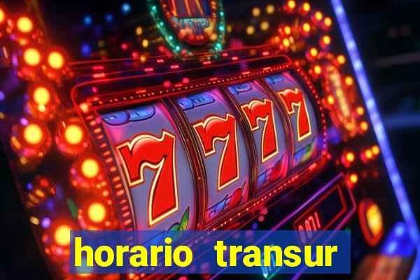horario transur roleta santos dumont juiz de fora
