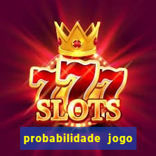 probabilidade jogo de futebol
