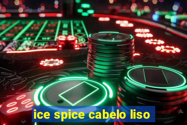ice spice cabelo liso