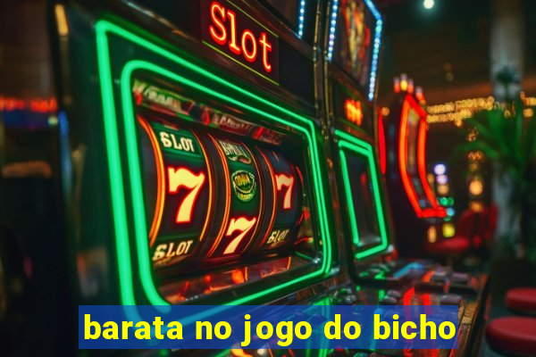barata no jogo do bicho