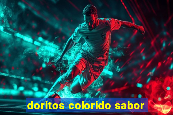 doritos colorido sabor