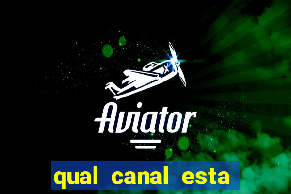qual canal esta passando o jogo do palmeiras