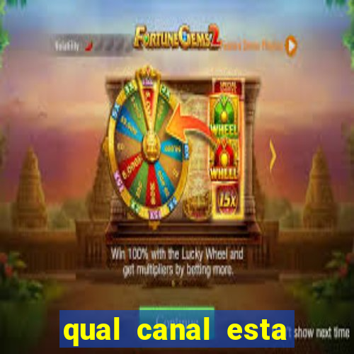 qual canal esta passando o jogo do palmeiras
