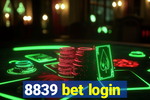 8839 bet login