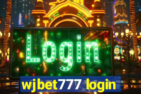 wjbet777 login