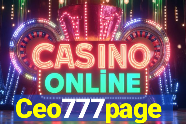 Ceo777page