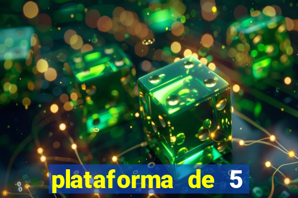 plataforma de 5 reais jogo do tigre