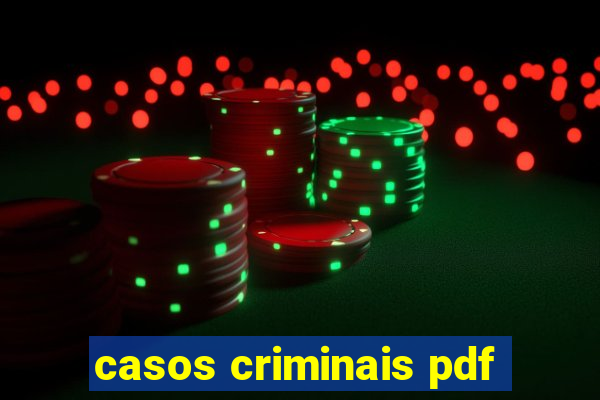 casos criminais pdf